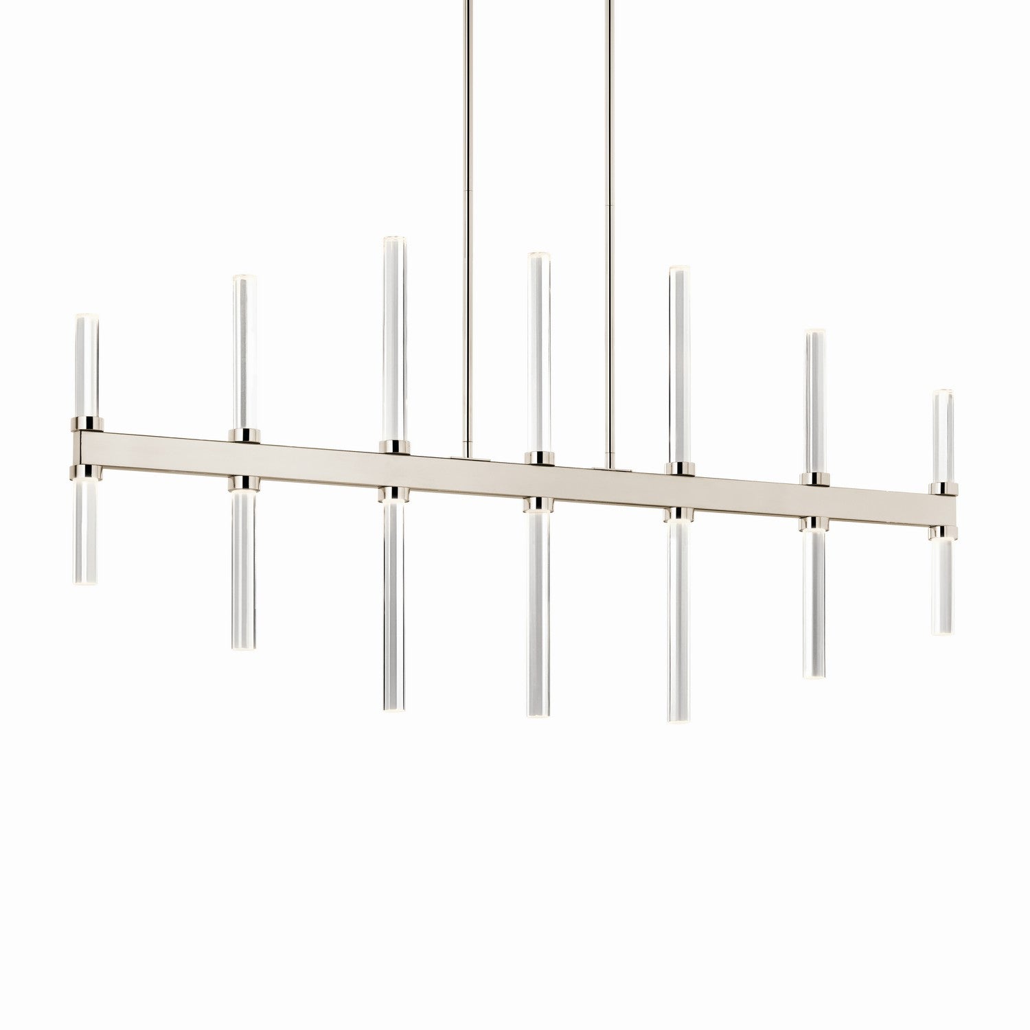 Kichler - 52670PN - LED Linear Chandelier - Sycara - Polished Nickel