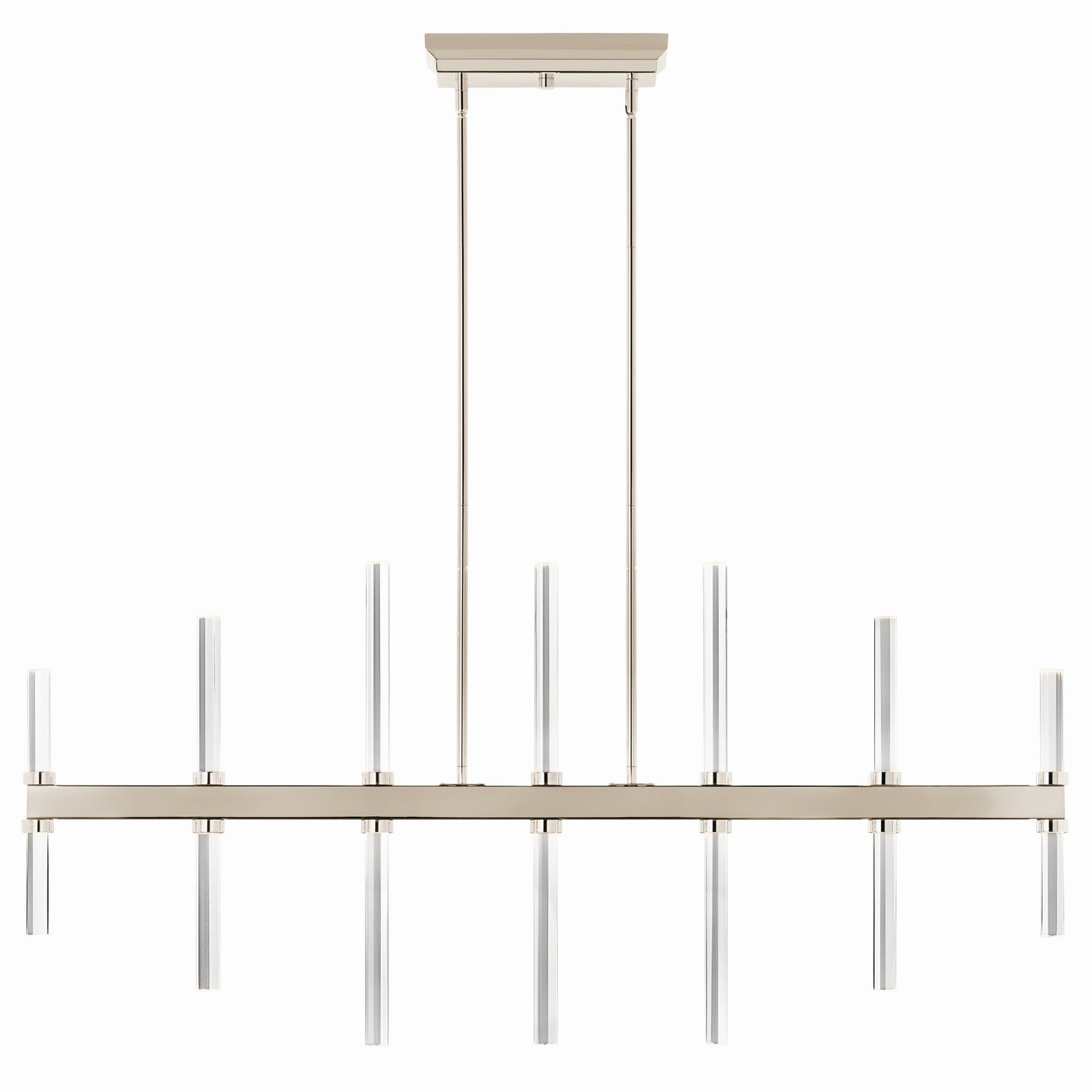 Kichler - 52670PN - LED Linear Chandelier - Sycara - Polished Nickel