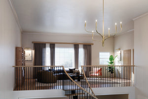 Kichler - 52674CPZ - Six Light Chandelier - Livadia - Champagne Bronze