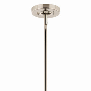Kichler - 52674PN - Six Light Chandelier - Livadia - Polished Nickel