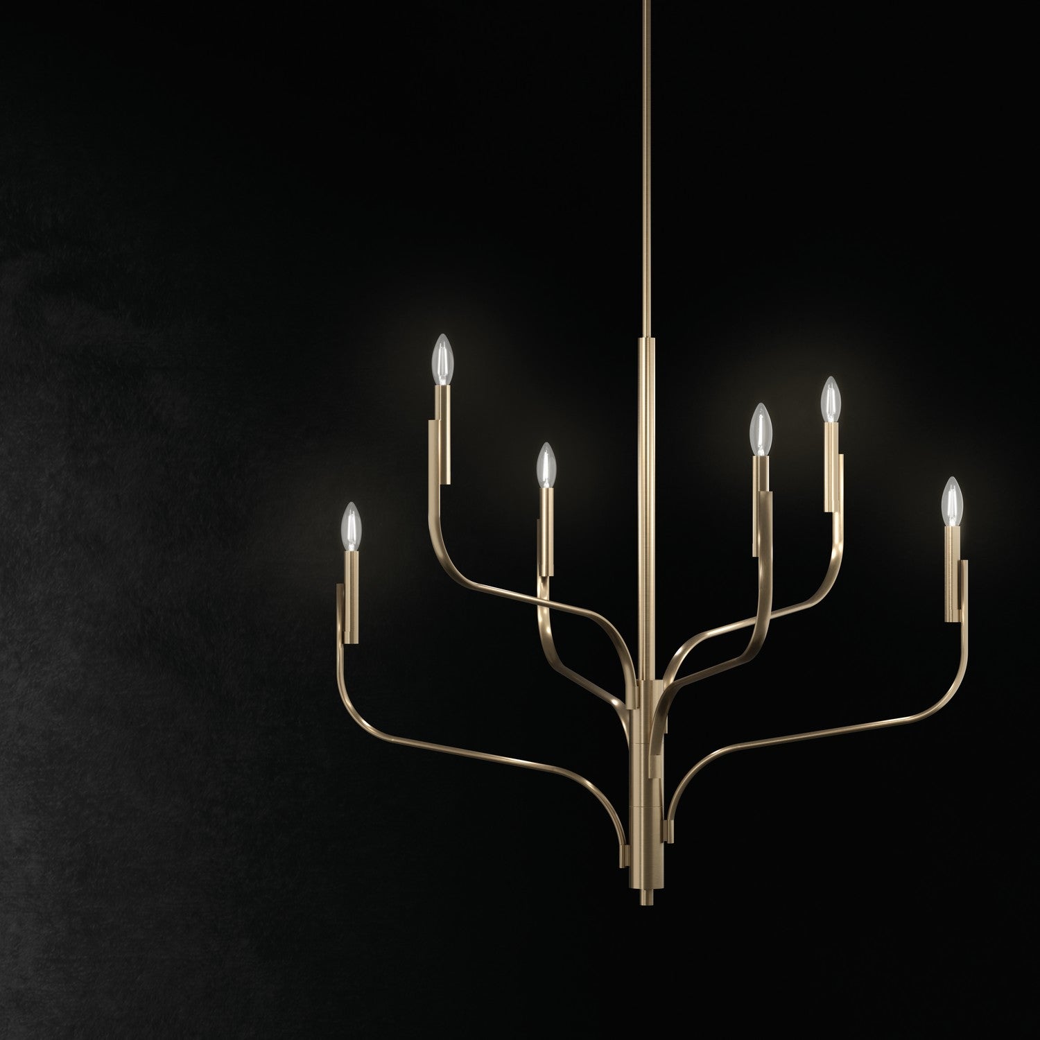 Kichler - 52675CPZ - Eight Light Chandelier - Livadia - Champagne Bronze