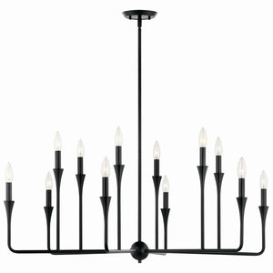 Kichler - 52692BK - 12 Light Chandelier - Alvaro - Black