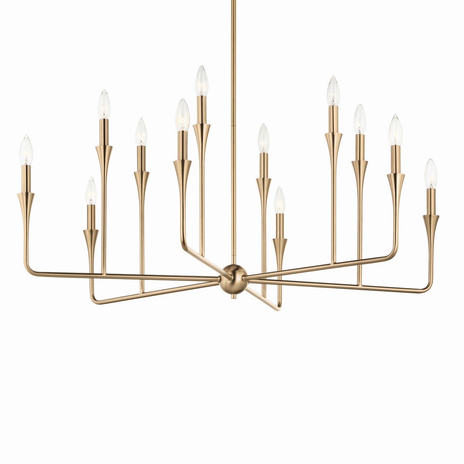 Kichler - 52692CPZ - 12 Light Chandelier - Alvaro - Champagne Bronze