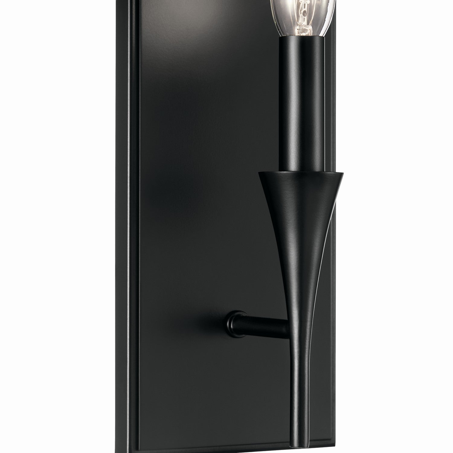 Kichler - 52694BK - One Light Wall Sconce - Alvaro - Black