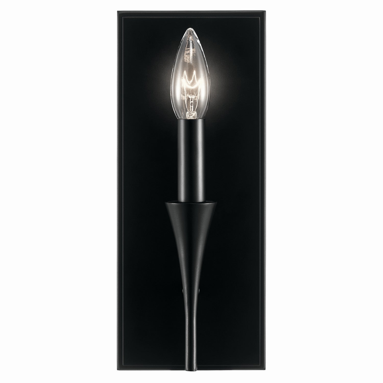 Kichler - 52694BK - One Light Wall Sconce - Alvaro - Black