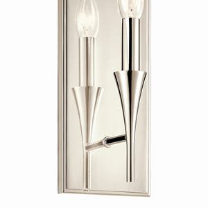 Kichler - 52694PN - One Light Wall Sconce - Alvaro - Polished Nickel