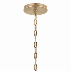 Kichler - 52695CPZ - Six Light Chandelier - Malene - Champagne Bronze