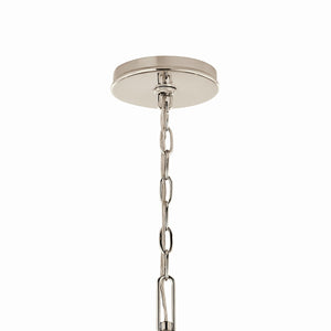 Kichler - 52697PN - Eight Light Chandelier - Malene - Polished Nickel