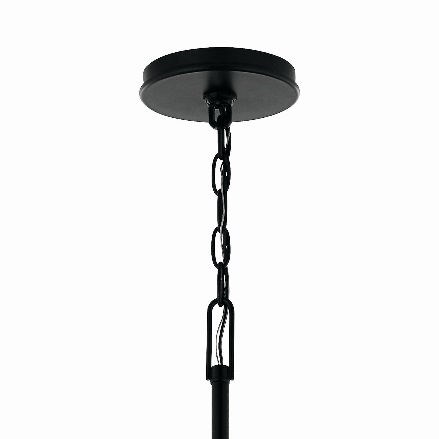 Kichler - 52699BK - Eight Light Foyer Chandelier - Malene - Black