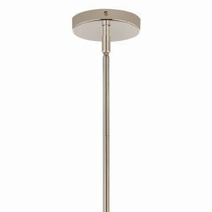 Kichler - 52700PN - Three Light Chandelier/Semi Flush - Silvarious - Polished Nickel