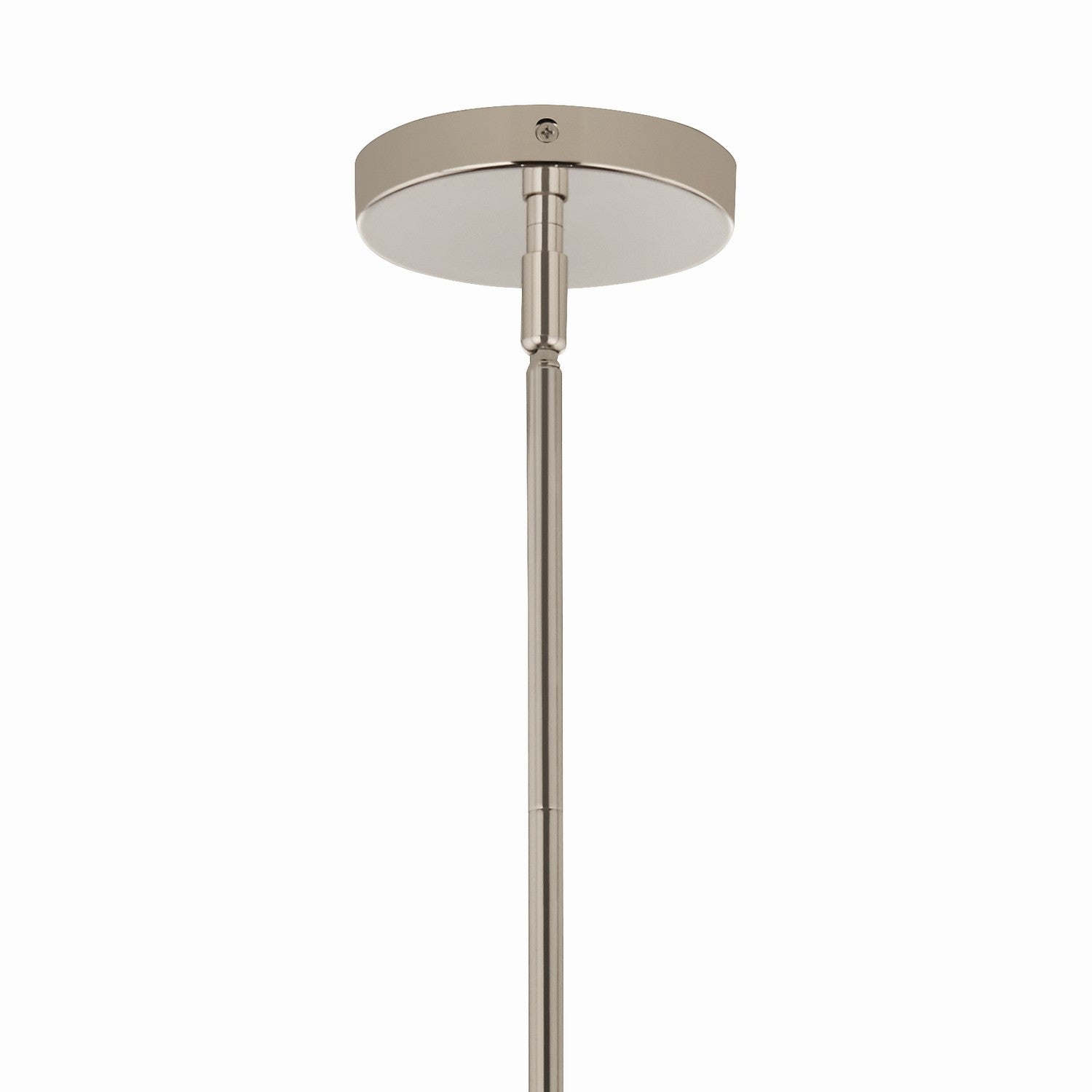 Kichler - 52700PNCLR - Three Light Chandelier/Semi Flush - Silvarious - Polished Nickel