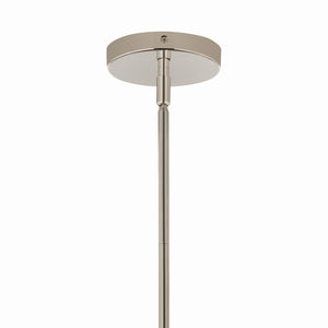 Kichler - 52700PNCLR - Three Light Chandelier/Semi Flush - Silvarious - Polished Nickel