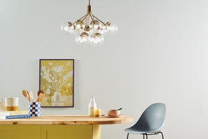 Kichler - 52701CPZCLR - 12 Light Chandelier Convertible - Silvarious - Champagne Bronze