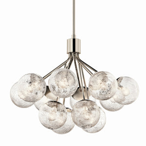 Kichler - 52701PN - 12 Light Chandelier Convertible - Silvarious - Polished Nickel