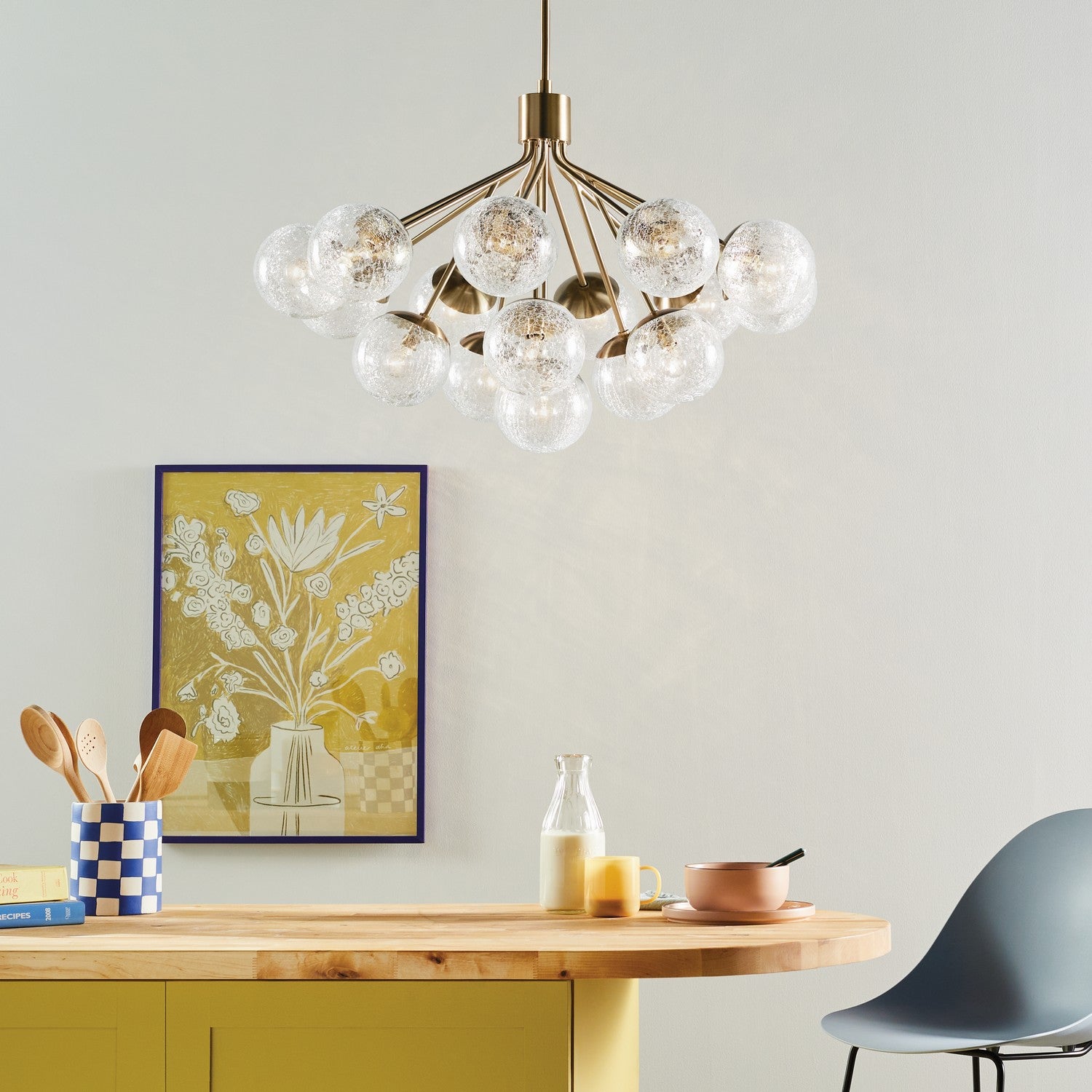 Kichler - 52702CPZ - 16 Light Chandelier Convertible - Silvarious - Champagne Bronze