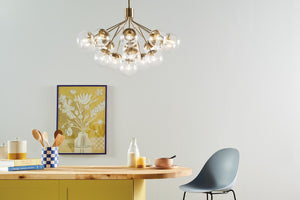 Kichler - 52702CPZCLR - 16 Light Chandelier Convertible - Silvarious - Champagne Bronze