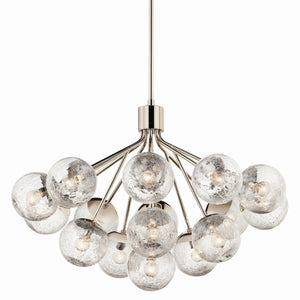 Kichler - 52702PN - 16 Light Chandelier Convertible - Silvarious - Polished Nickel