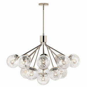 Kichler - 52702PN - 16 Light Chandelier Convertible - Silvarious - Polished Nickel