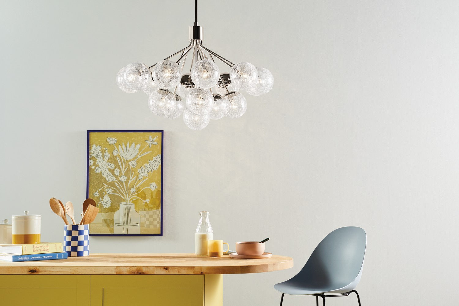 Kichler - 52702PN - 16 Light Chandelier Convertible - Silvarious - Polished Nickel