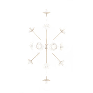 Kichler - 52703CPZ - 12 Light Linear Chandelier Convertible - Silvarious - Champagne Bronze