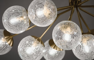 Kichler - 52703CPZ - 12 Light Linear Chandelier Convertible - Silvarious - Champagne Bronze