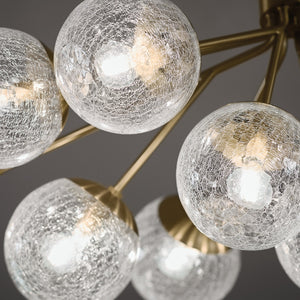 Kichler - 52703CPZ - 12 Light Linear Chandelier Convertible - Silvarious - Champagne Bronze