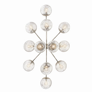 Kichler - 52703PN - 12 Light Linear Chandelier Convertible - Silvarious - Polished Nickel