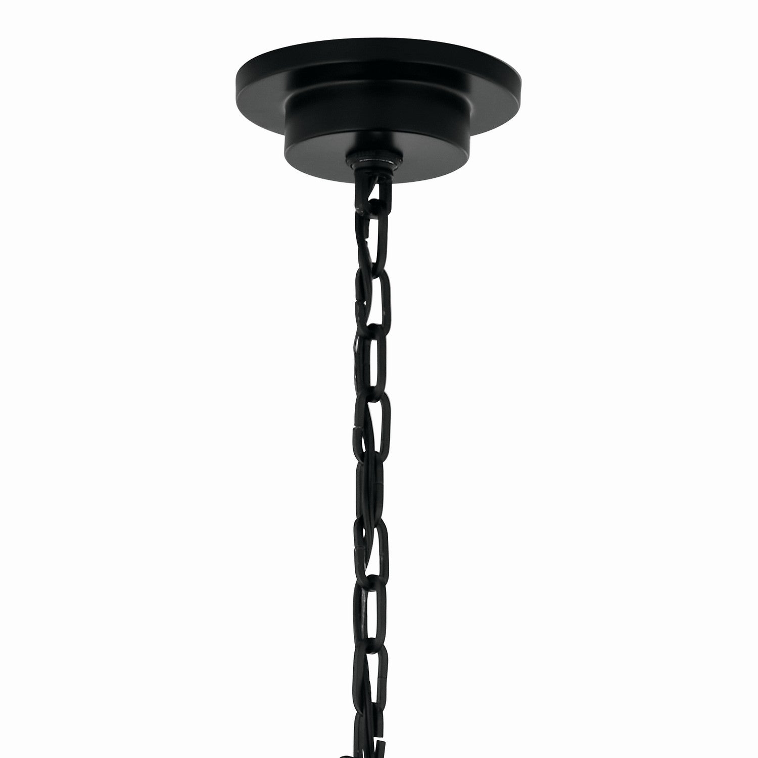 Kichler - 52705BK - Six Light Chandelier - Carrick - Black