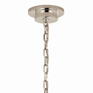 Kichler - 52705PN - Six Light Chandelier - Carrick - Polished Nickel