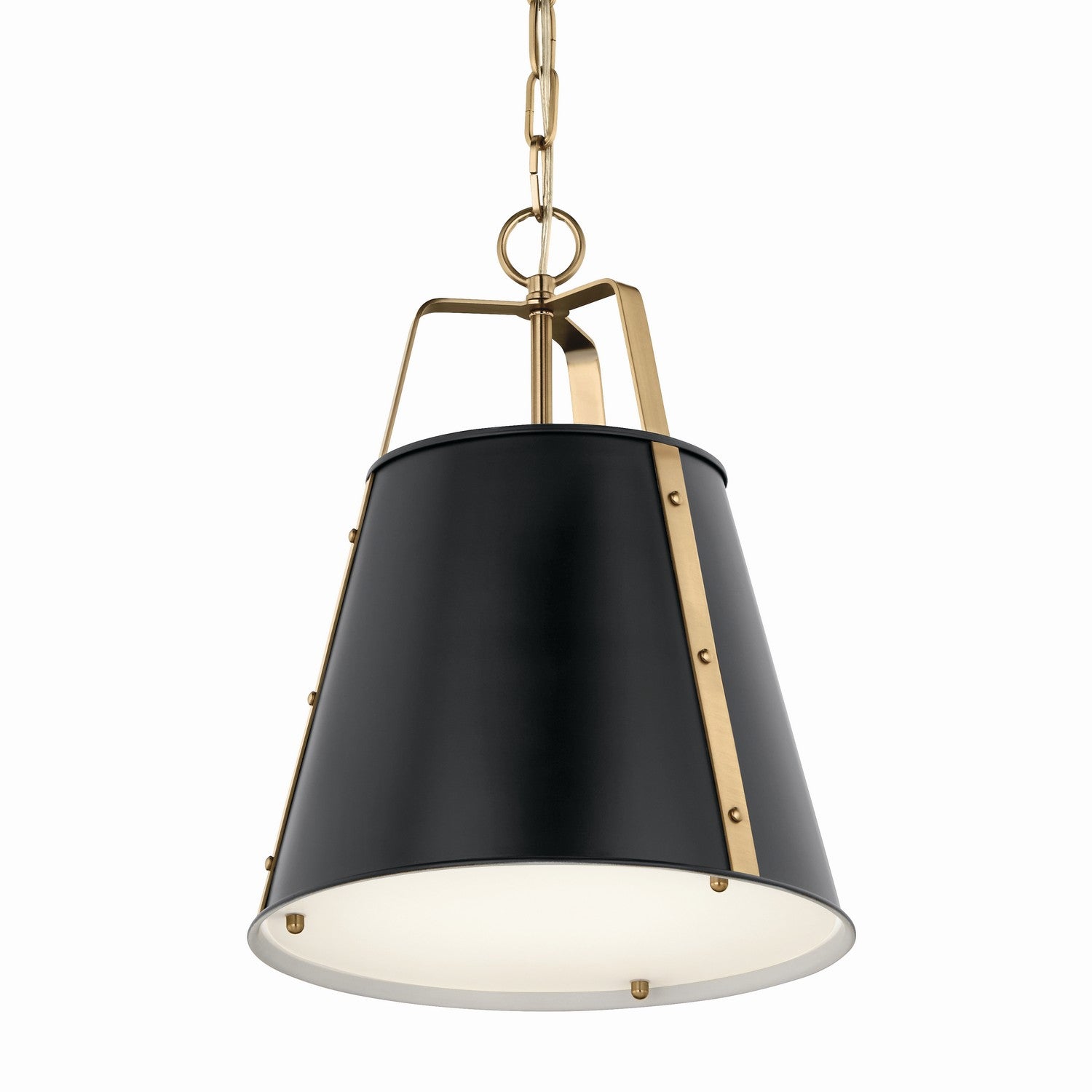 Kichler - 52710BK - One Light Pendant - Etcher - Black