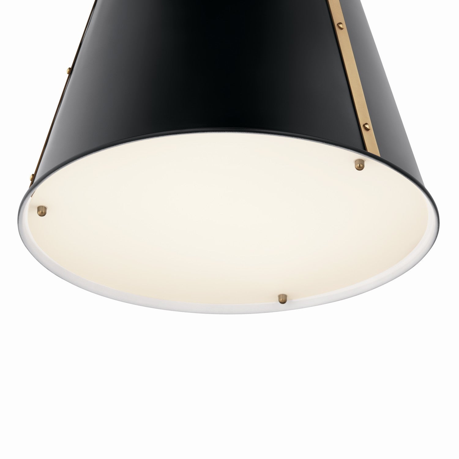 Kichler - 52710BK - One Light Pendant - Etcher - Black