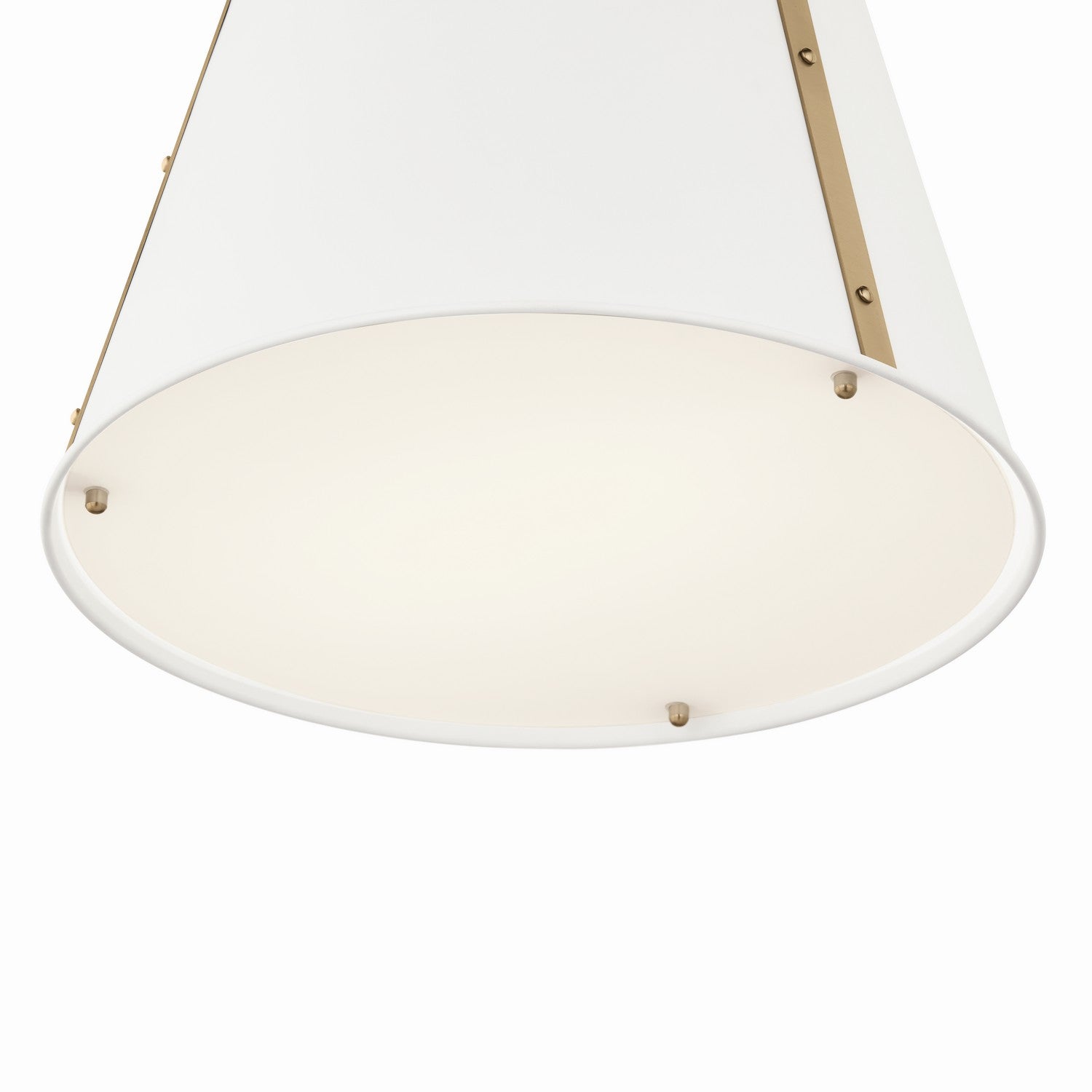 Kichler - 52710WH - One Light Pendant - Etcher - White