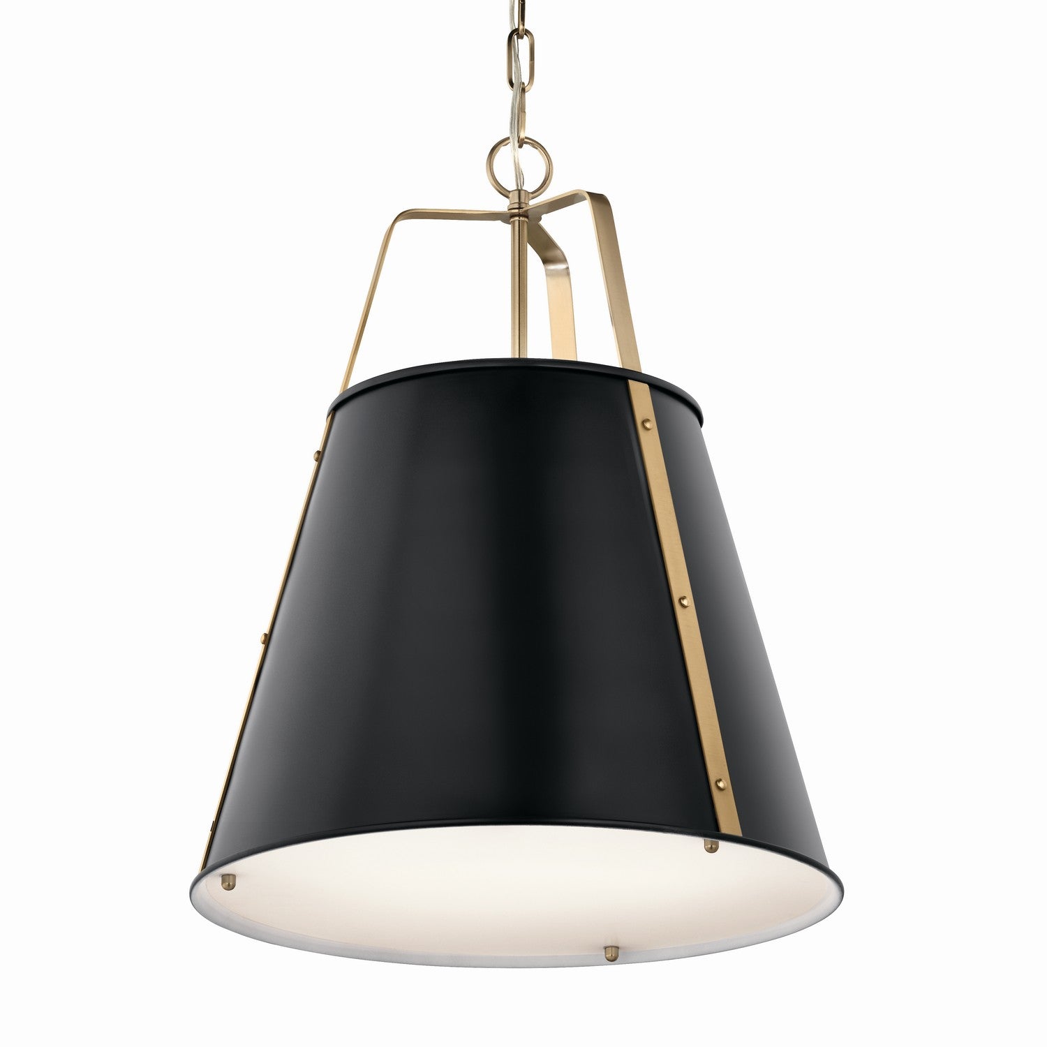 Kichler - 52711BK - Two Light Pendant - Etcher - Black