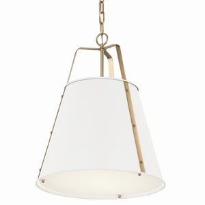 Kichler - 52711WH - Two Light Pendant - Etcher - White