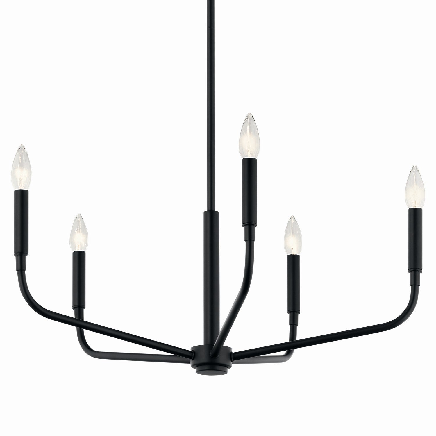 Kichler - 52717BK - Five Light Chandelier - Madden - Black