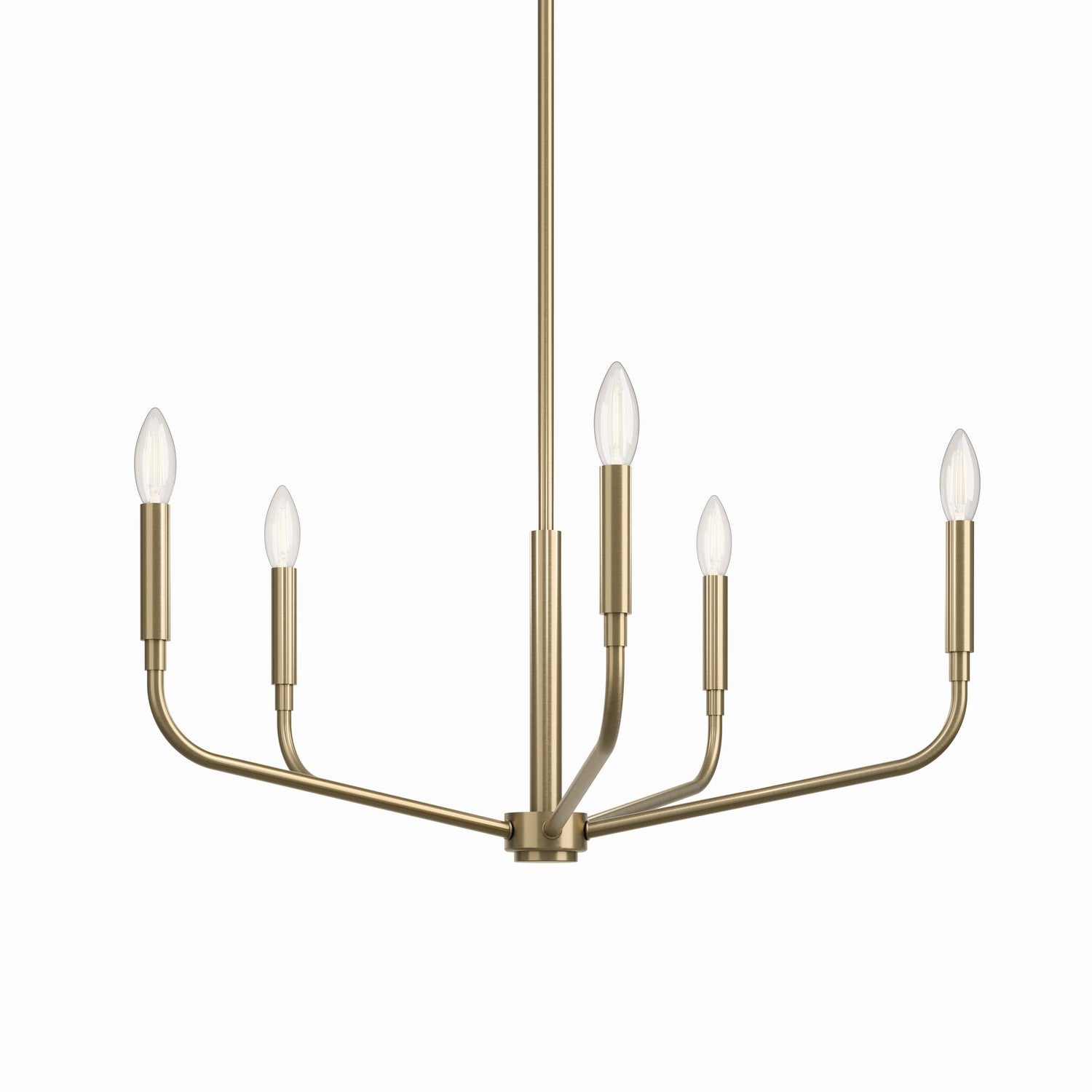 Kichler - 52717CPZ - Five Light Chandelier - Madden - Champagne Bronze