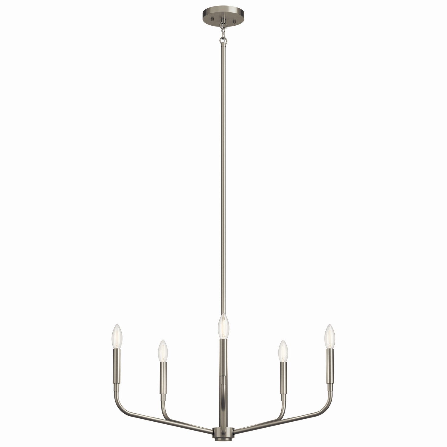 Kichler - 52717NI - Five Light Chandelier - Madden - Brushed Nickel