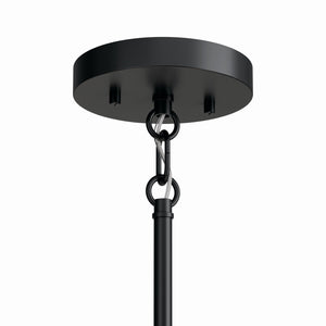 Kichler - 52718BK - Six Light Chandelier - Madden - Black