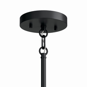 Kichler - 52719BK - Six Light Chandelier - Madden - Black