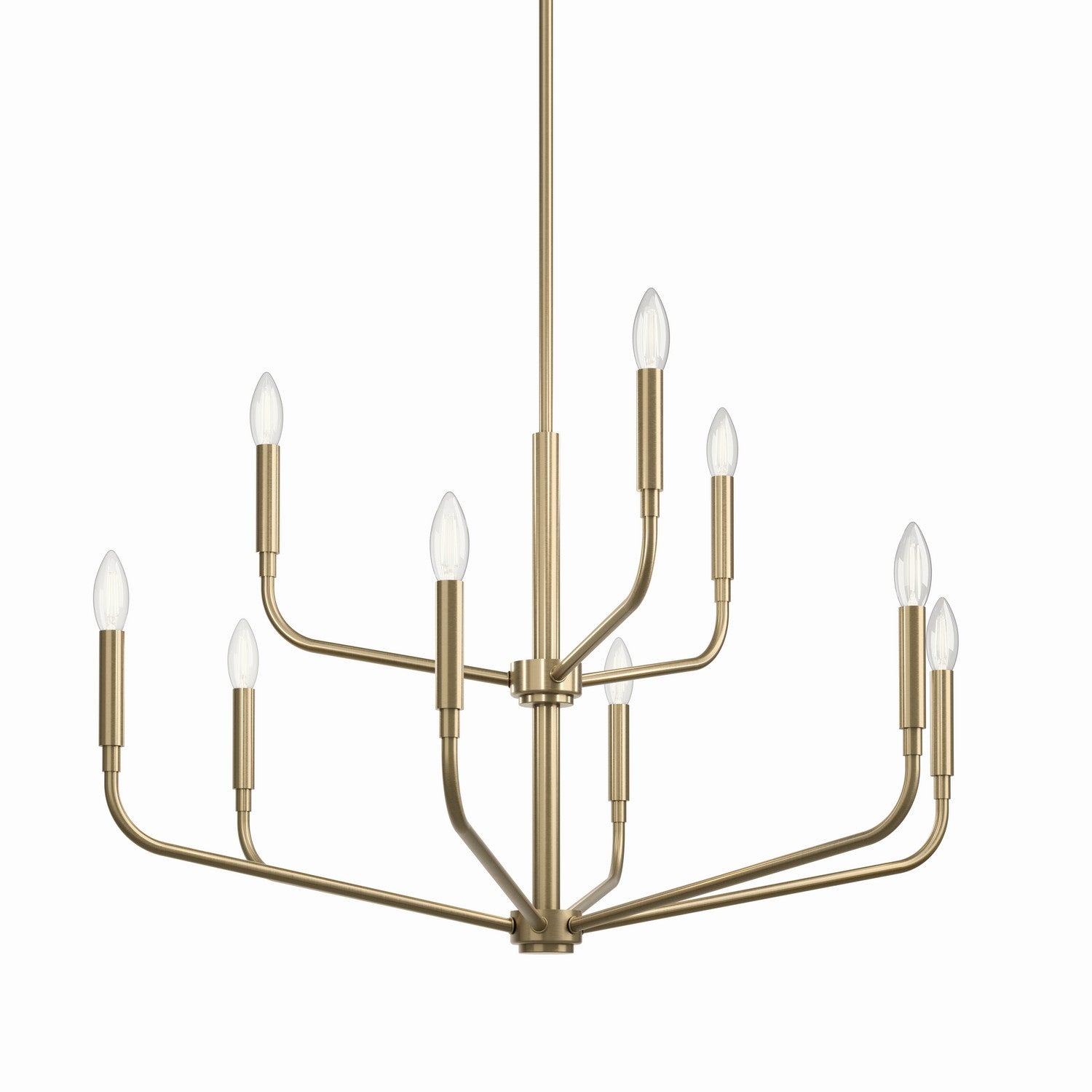 Kichler - 52720CPZ - Nine Light Chandelier - Madden - Champagne Bronze