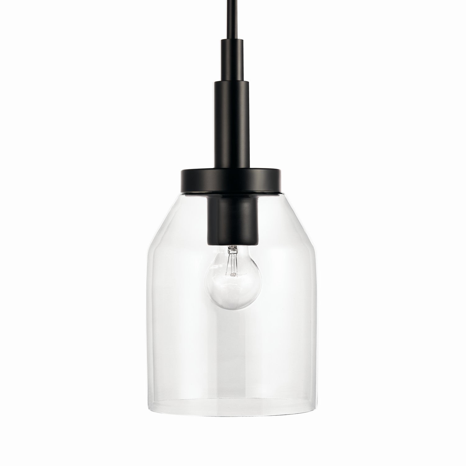 Kichler - 52725BK - One Light Mini Pendant - Madden - Black