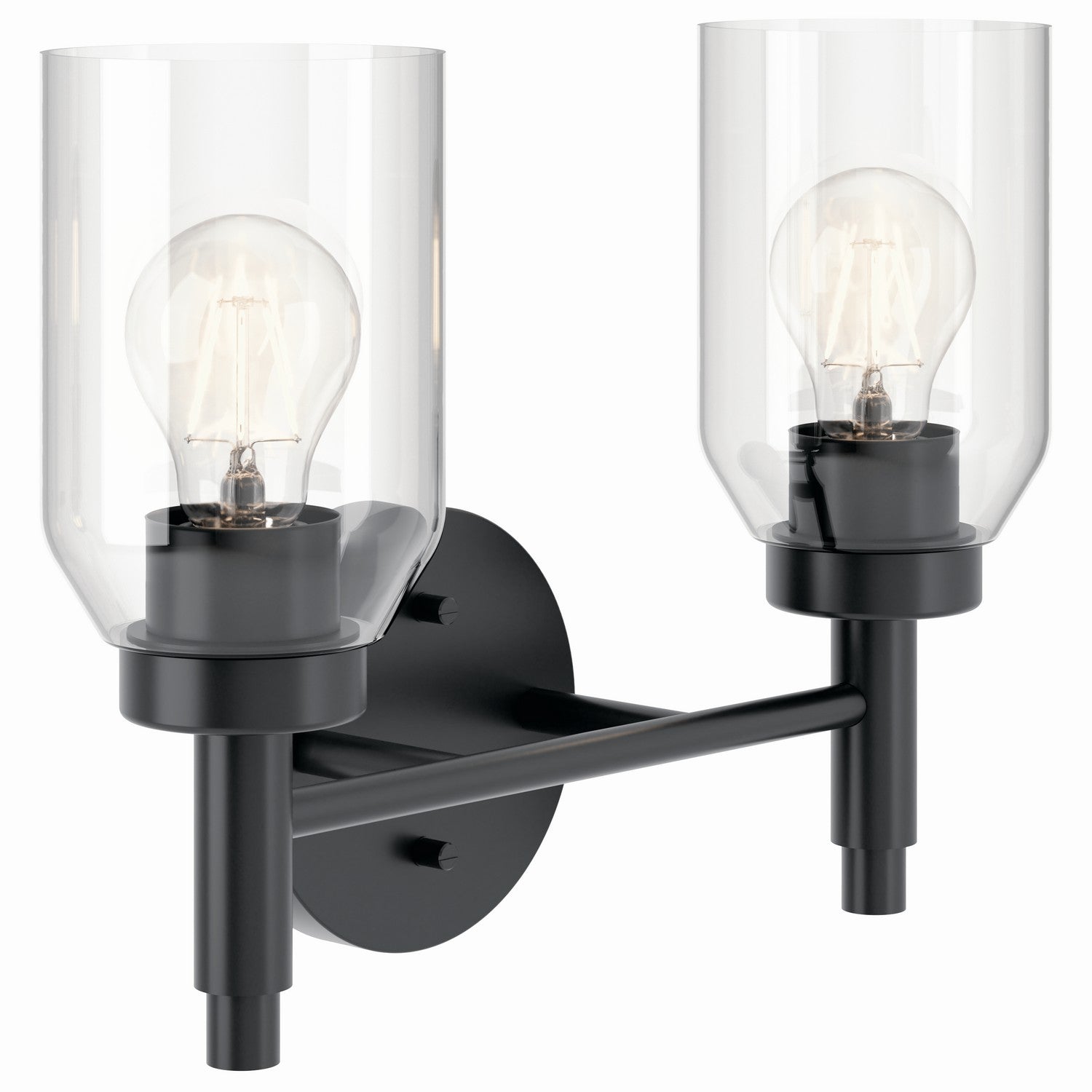 Kichler - 55184BK - Two Light Vanity - Madden - Black