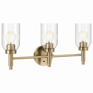 Kichler - 55185CPZ - Three Light Vanity - Madden - Champagne Bronze