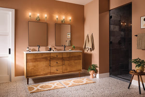 Kichler - 55185CPZ - Three Light Vanity - Madden - Champagne Bronze