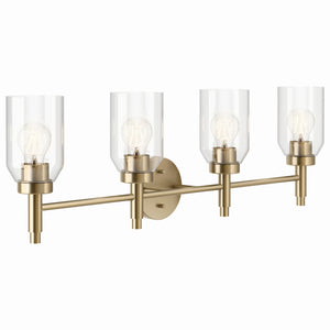 Kichler - 55186CPZ - Four Light Vanity - Madden - Champagne Bronze