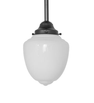 Meyda Tiffany - 251781 - LED Pendant - Revival Schoolhouse - Craftsman Brown