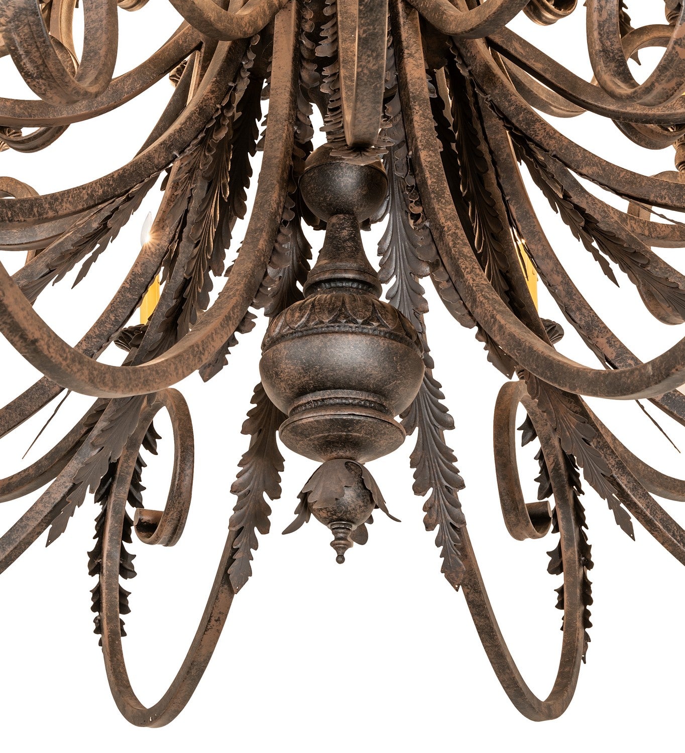 Meyda Tiffany - 269128 - 32 Light Chandelier - Serratina - Coffee Bean & Cajun Spice