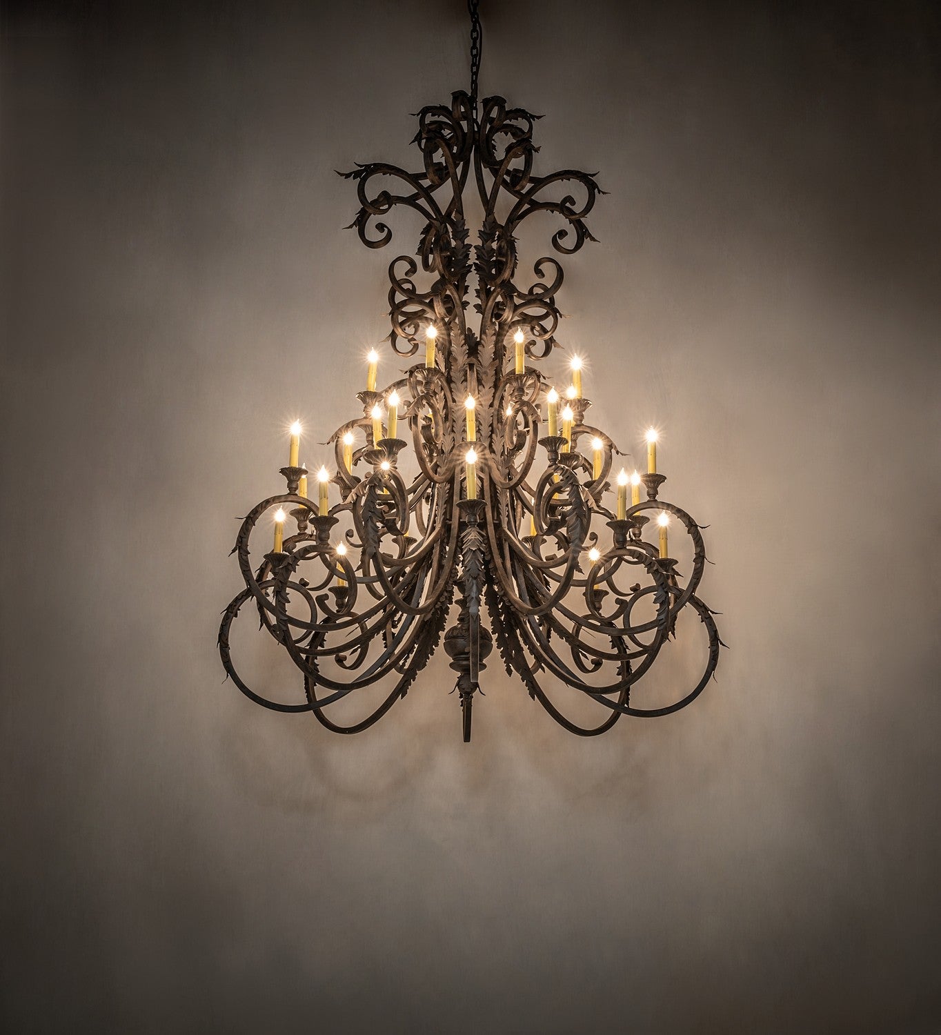 Meyda Tiffany - 269128 - 32 Light Chandelier - Serratina - Coffee Bean & Cajun Spice