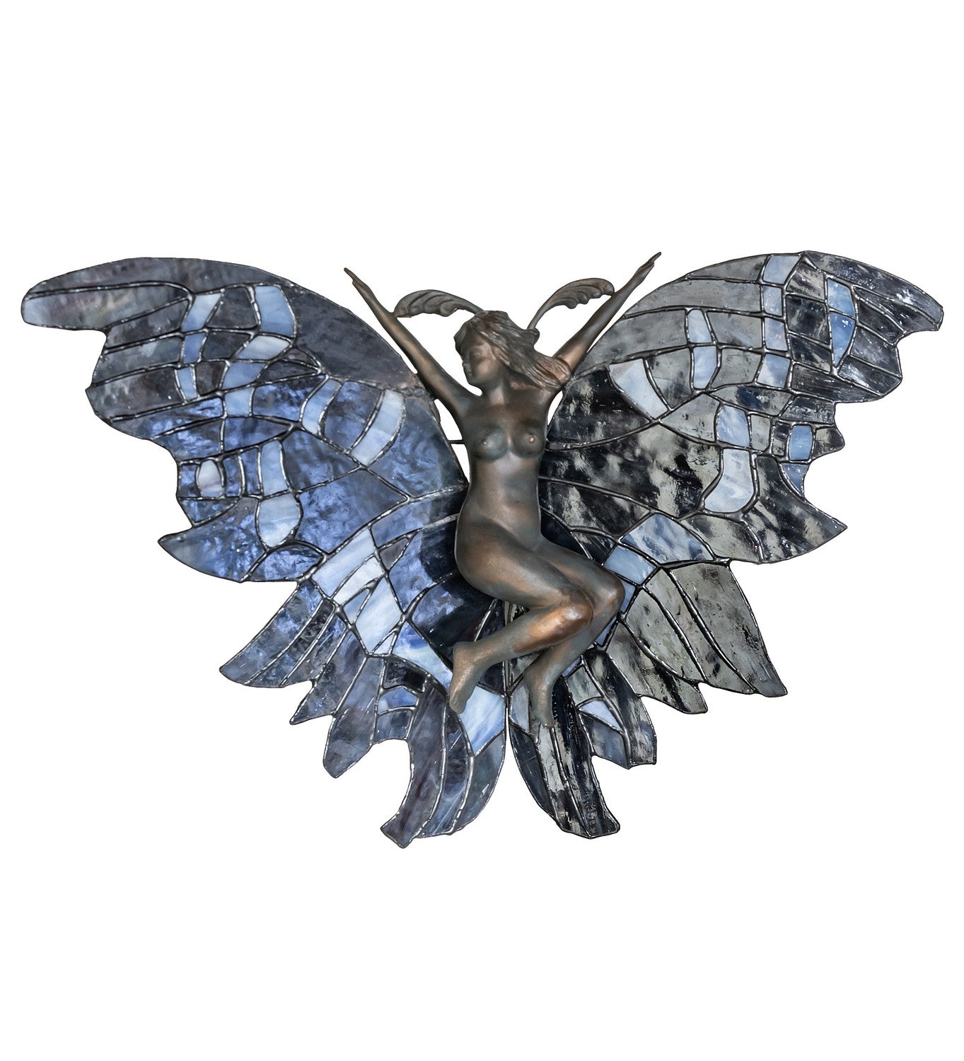 Meyda Tiffany - 51822 - Two Light Wall Sconce - Fairy - Verdigris