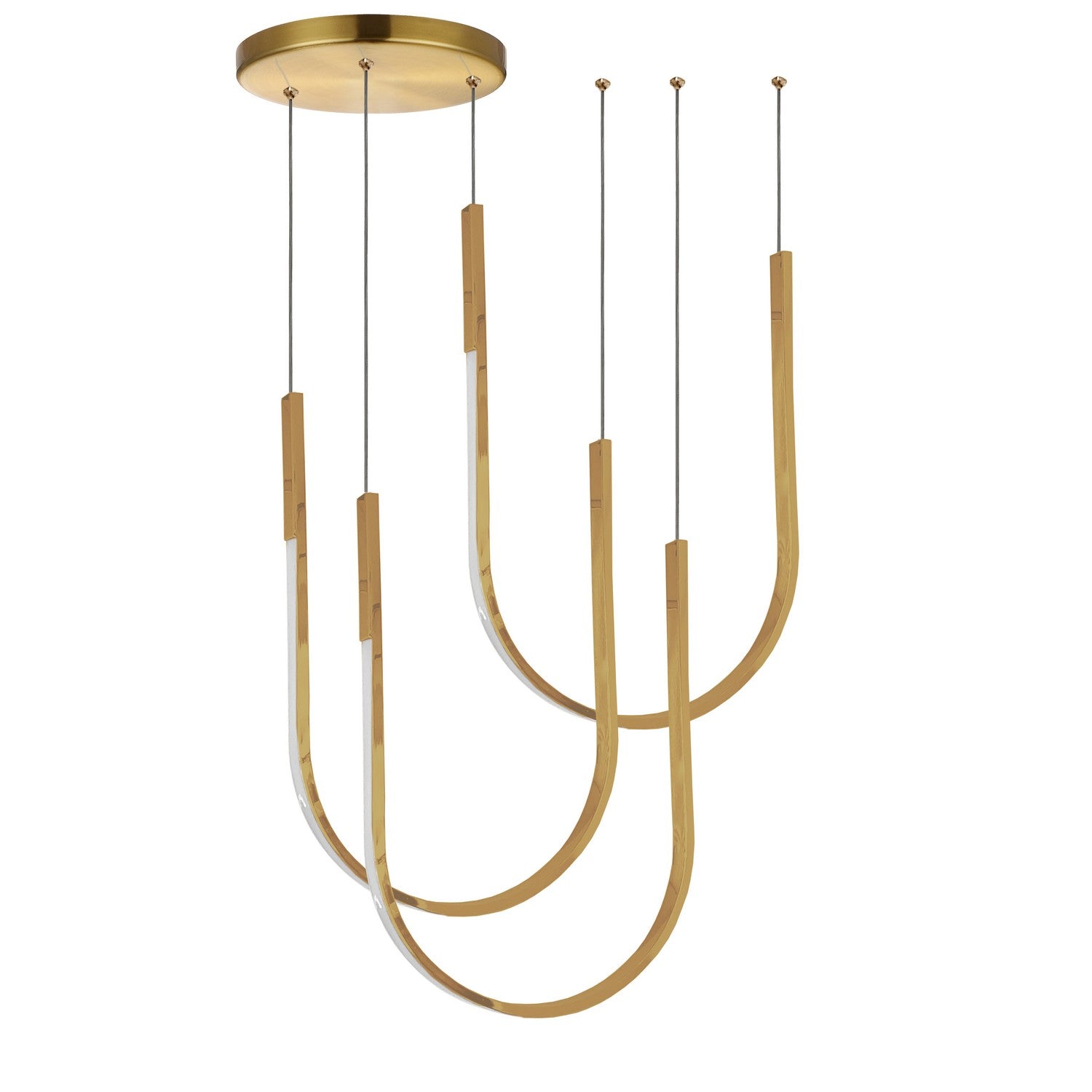 Dainolite Ltd - PCR-2754LEDHP-AGB - LED Pendant - Pacari - Aged Brass